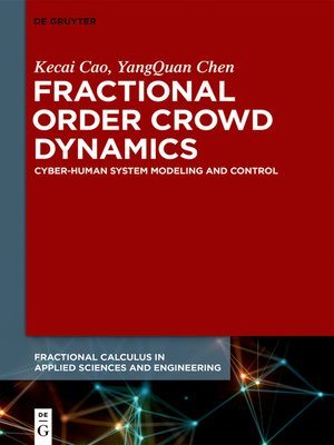 cover image of Fractional Order Crowd Dynamics